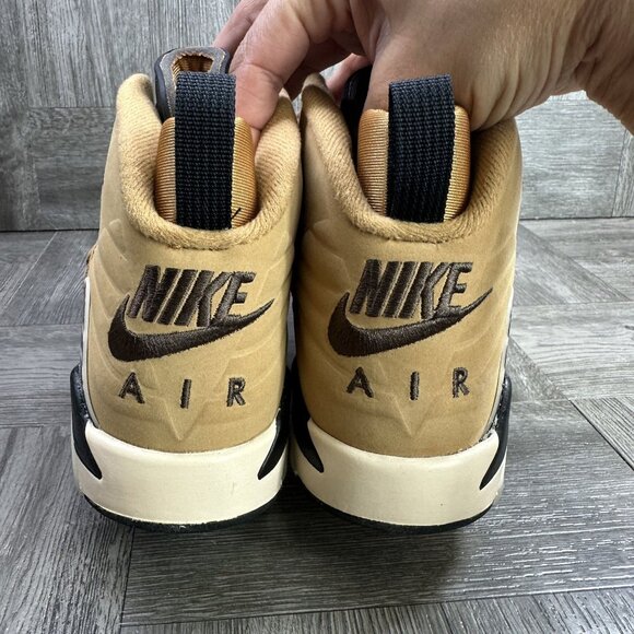 Jordan MVP Youth size 6y/Women's size 7.5 Wheat Hightop Shoes DZ5577-200 - Picture 4 of 8